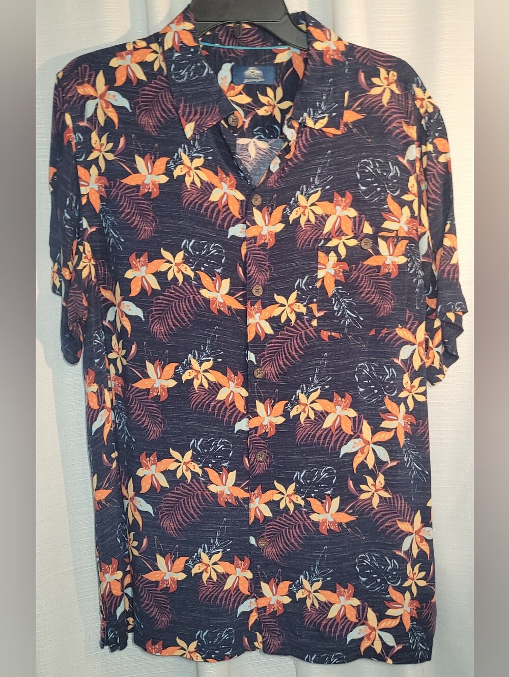 Hawaii Fun 100% Rayon Shirt Lg
